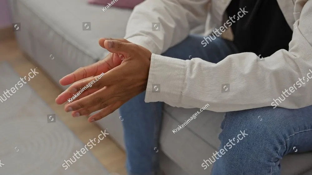 One person reaching out a hand to another
